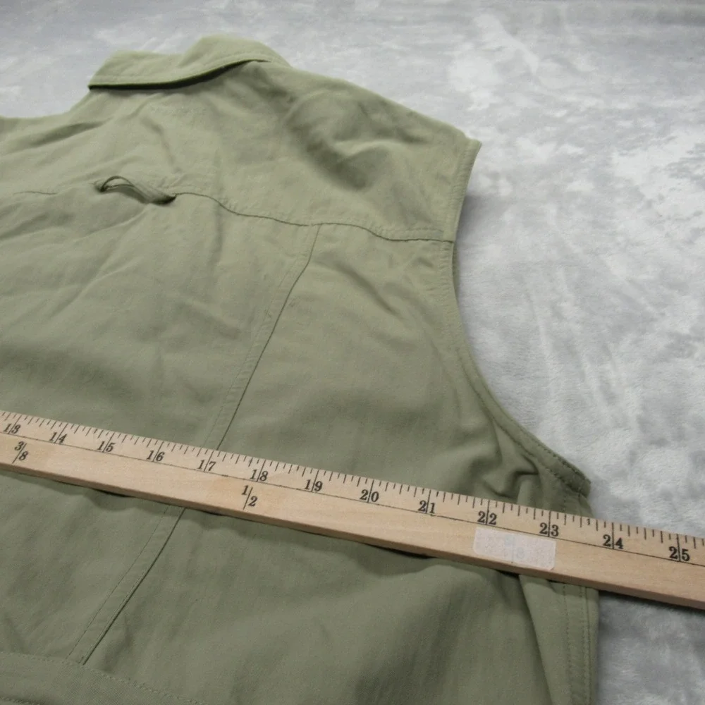 Columbia GRT Vest Mens XL Beige Pockets Fishing Hiking Utility Gorpcore‎ Outdoor